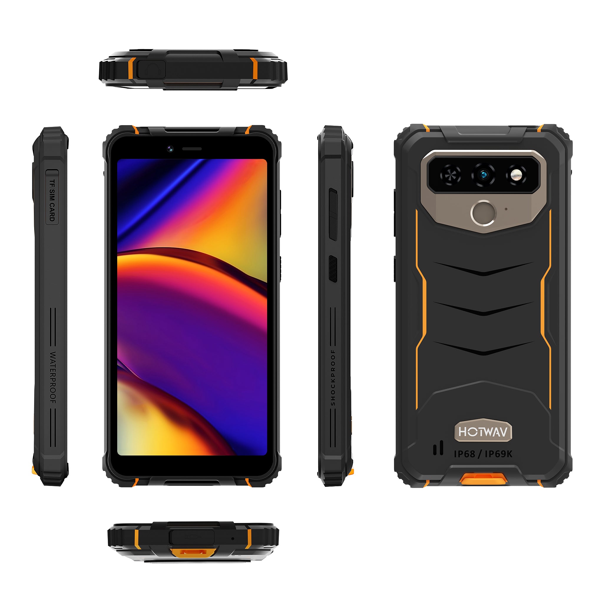 HOTWAV T5 Max Rugged Phone - HOTWAV